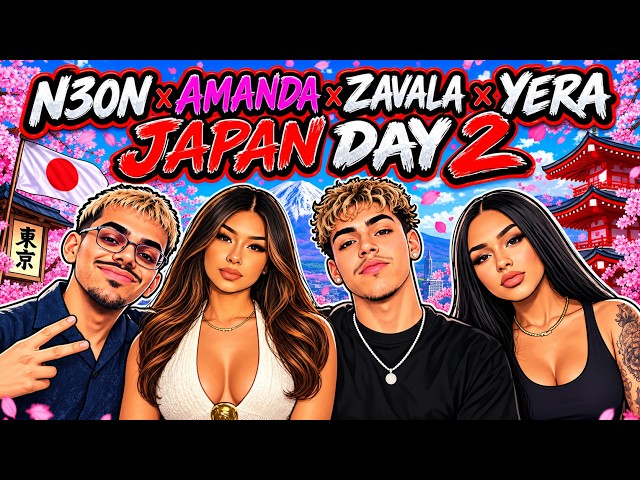 🚨 Live Right now 🚨 - N3ON X YERA X ZAVALA  X AMANDA - JAPAN DAY 2 -