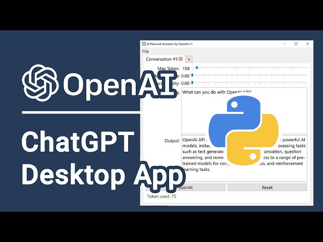 Build An AI Assistant Python GUI App With OpenAI API And Python (Full Tutorial)