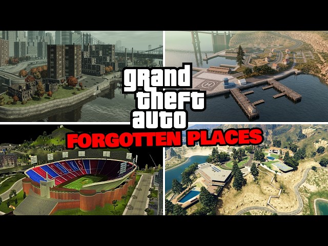 Forgotten Places in GTA Games