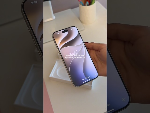 sticking with the classic silver for my iphone 18 pro🩶