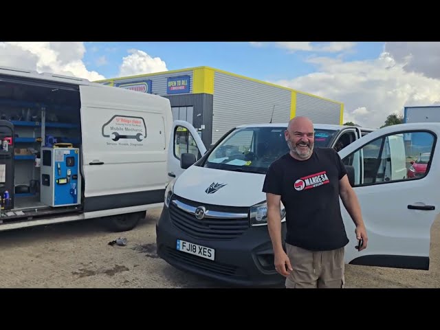 Vauxhall Vivaro DPF Fault Diagnosis and Clean