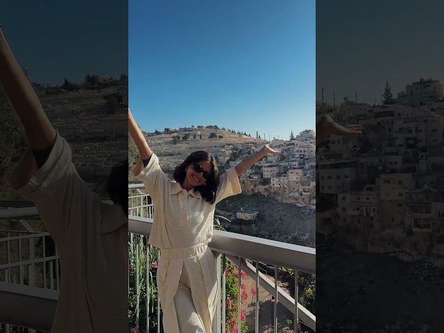 Passeando por Jerusalém: primeiras impressões. #jerusalem #travelvlog #shorts