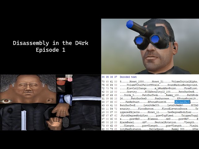 Reverse Engineering/Bashing Splinter Cell to See What Falls Out | DitD Episode 1