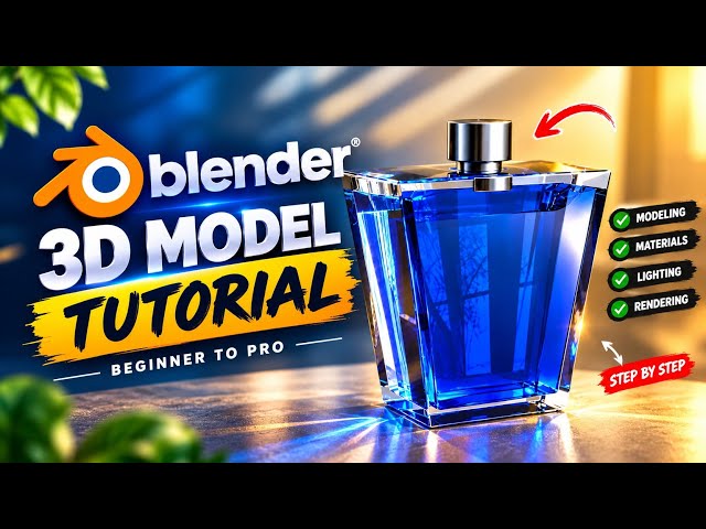 GLASS TEXTURE MODEL TUTORIAL || BLENDER FOR BEGINNER || HOW TO LEARN BLANDER IN HINDI #tutorial