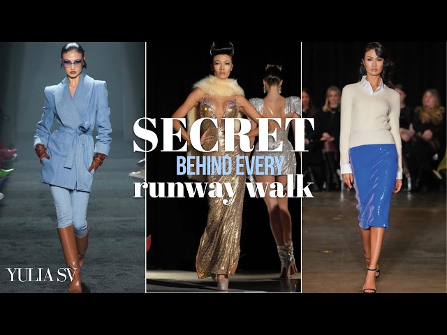 The Foot Placement Mistake in Every Runway Walk | Yulia SV