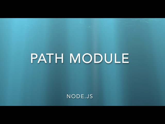 Path Module in Node.js | Node JS Tutorial | NodeJS - Path Tools | Path Module - Node Js | Node.js