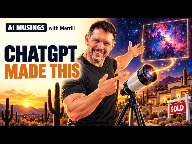 ChatGPT Images 2.5 Made This Thumbnail. It's Getting Scary Good | AI Musings with Merrill