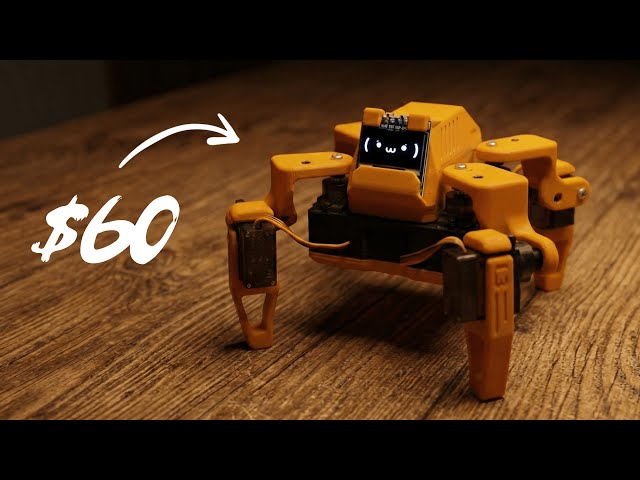 How I Made This Tiny Walking Robot From Scratch