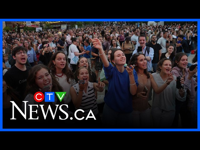 Massive crowd welcomes Celine Dion at Paris residency