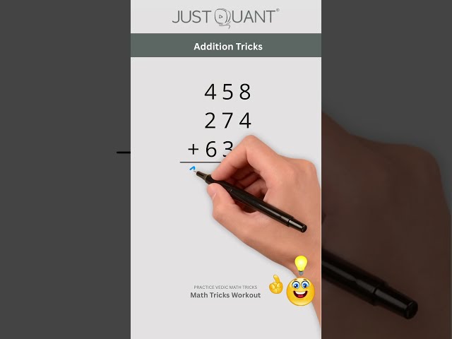 Math Tricks - Addition Tricks - Easy Math Tricks- Add Large Numbers - Mental Maths #mathstricks