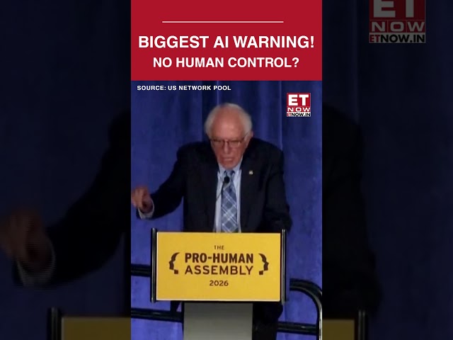 'AI Will Escape Human Control': Bernie Sanders Warns Of 'CATASTROPHIC Consequences' #shorts