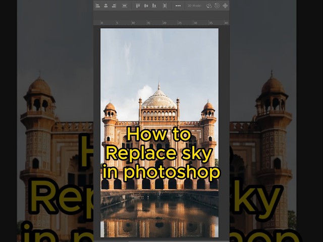 How to replace sky in photoshop