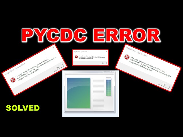 SOLVED pydumpck pycdc error The code execution cannot proceed because CVRUNTIME140_1 was not found