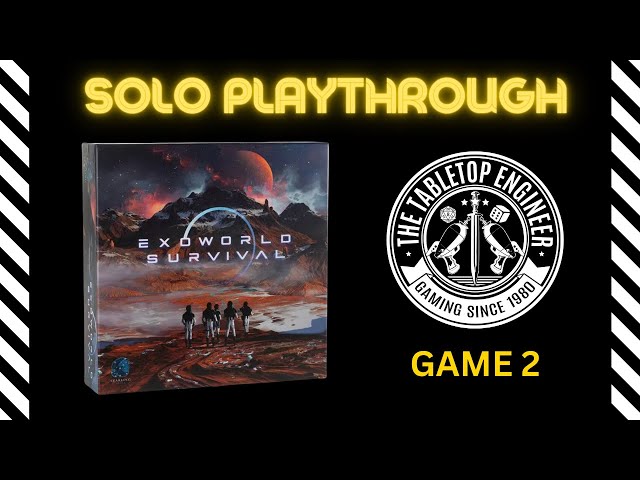 Exoworld Survival - Solo Game #2