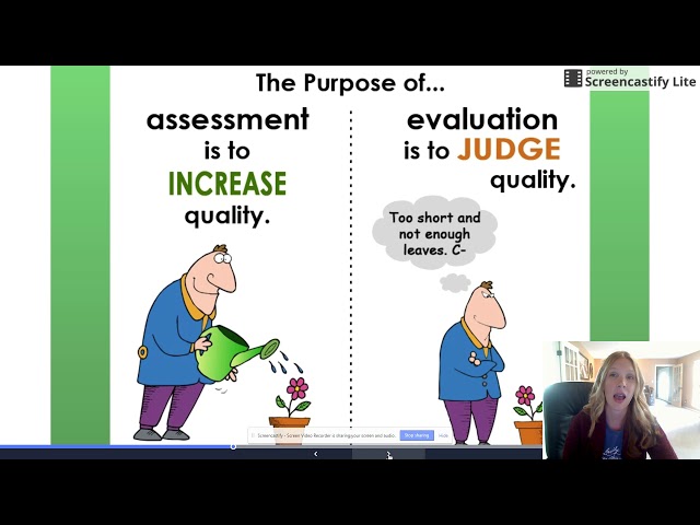 Evaluation and Assessment
