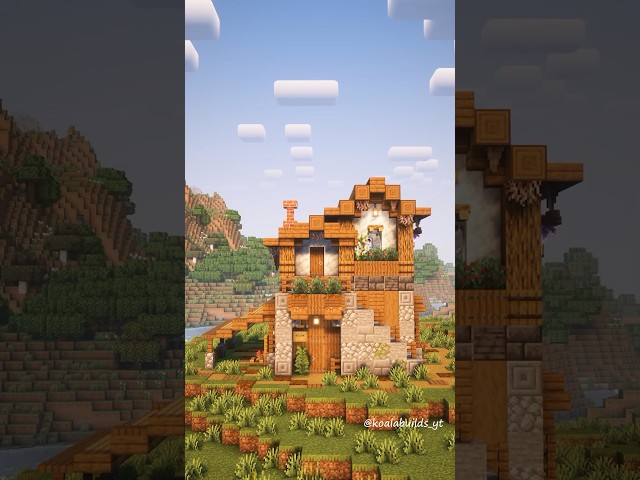 Minecraft: Cosy Survival House | Tutorial #minecraft