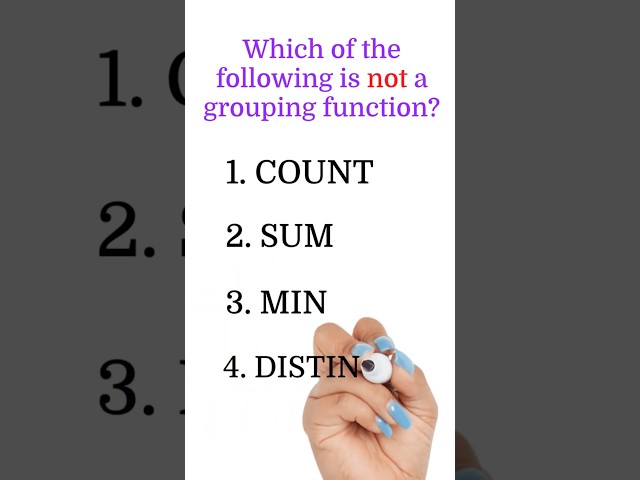 SQL Quiz | SQL Tutorial for Beginners