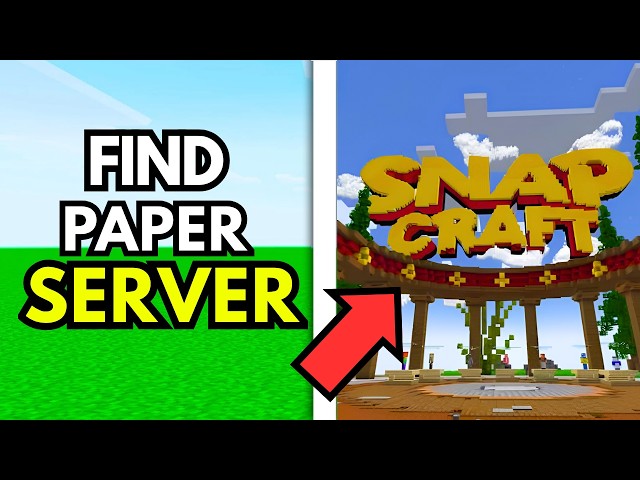 How To Find Paper Minecraft Server IP