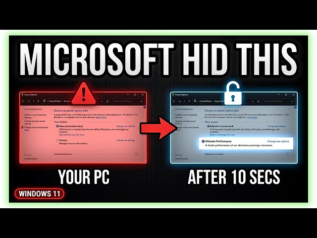 Your Windows PC Has Been Throttling Itself Since Day One — Fix It Now