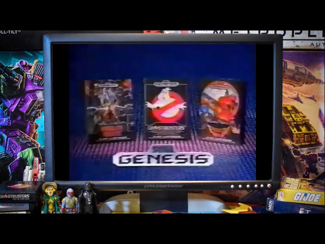 Sega Genesis Commercial - Ghostbusters, Ghouls n Ghosts, Forgotten Worlds - Short