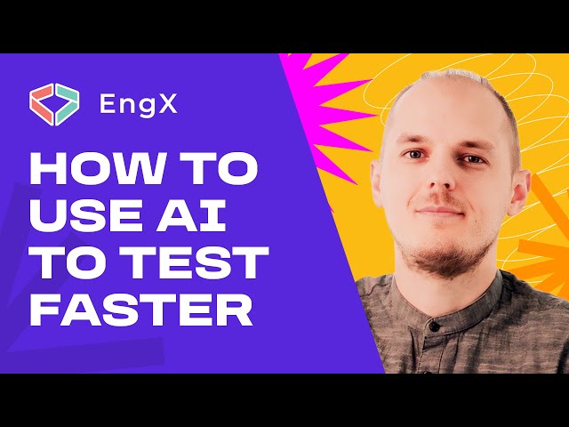 How to use AI to test faster/ Quality Assurance Engineer/ AI and I