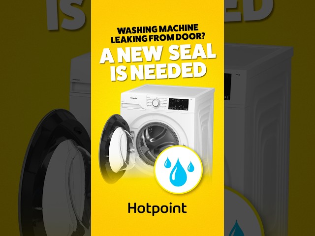 Washing Machine Leaking? - Washer Door Seal Replacement (Hotpoint)
