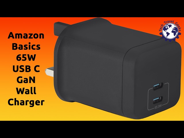 Amazon Basics Fast Charging USB C Nano GaN Wall Charger 65W Unboxing & Review #USBC