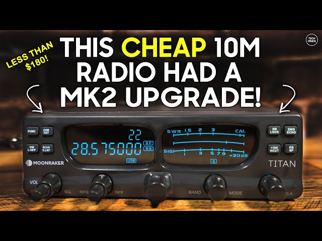 This MUST be the cheapest 12 To 10M Mobile Transceiver - And It Has Had An Upgrade!