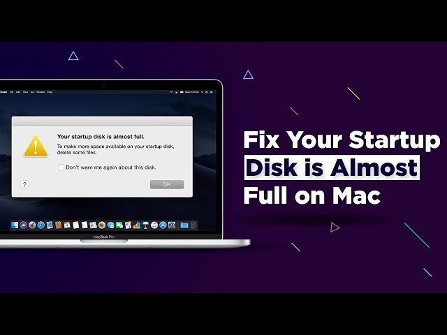 How To Fix Your Startup Disk Is Almost Full On Mac | Startup Disk Full On Mac