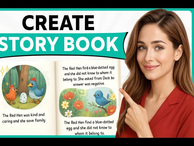 Create Storybook for kids with FREE AI Tools | Earn money witgh ai