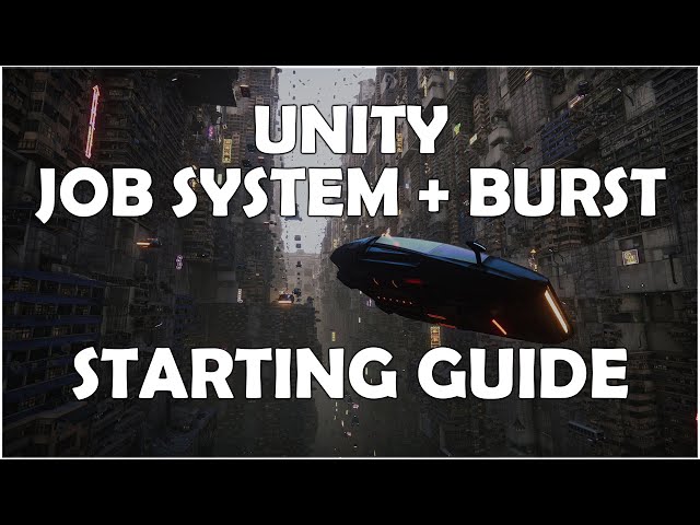 How to use the Job System + Burst with Game Objects in Unity! (2020 - Unity 6)