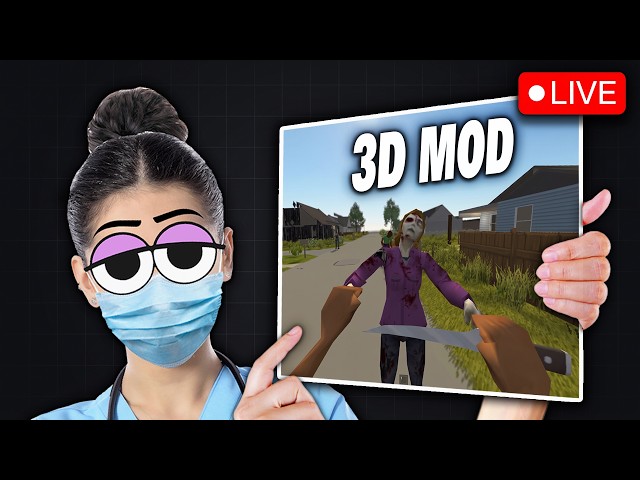 I Tried the PZ3D and Project Zomboid A-Life NPC Mod #LIVE