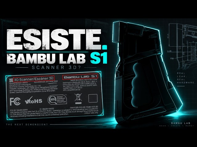 Bambu Lab S1 - A 3D Scanner from Bambu? And there's more...