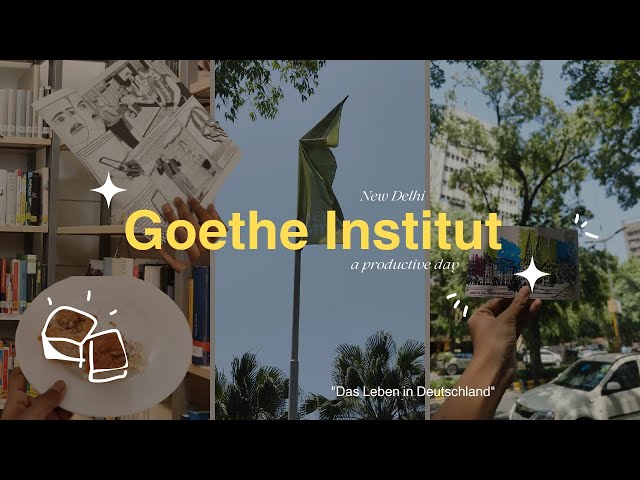 A Day at Goethe Institut New Delhi 🇩🇪: Attending a Workshop