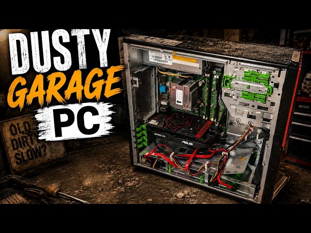 Dusty garage PC