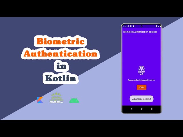 How to use Biometric Authentication in Kotlin