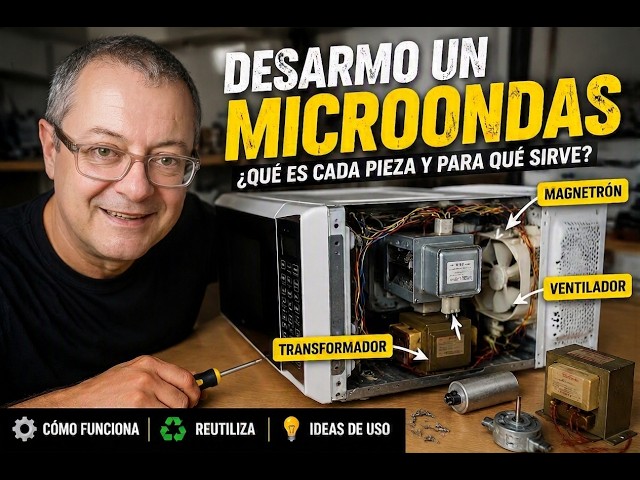 Do you know what's inside a microwave? I'll explain EVERYTHING!
