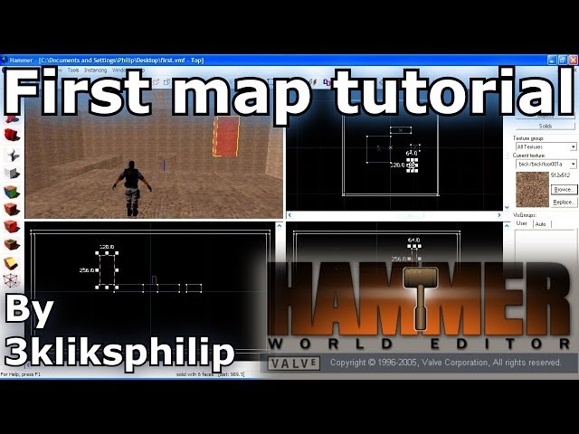 Hammer Tutorial - First Map