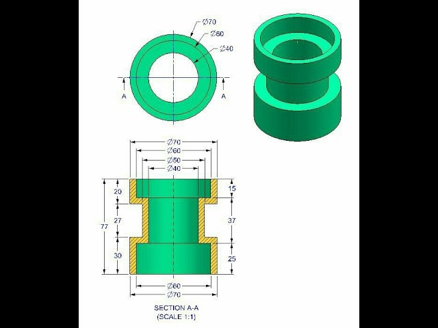 AutoCAD 3D Practice Tutorial | Step-by-Step Design for Beginners - 120 | Easy Method