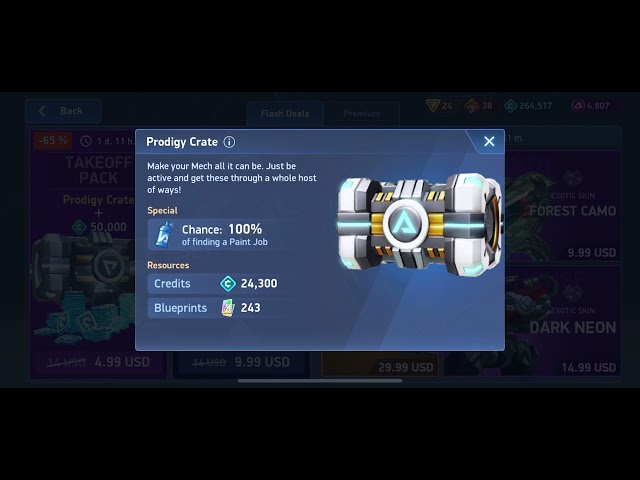 Mech Arena 5 Prodigy Crate worth it?