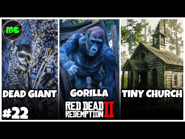 Dead Giant, Gorilla, Tiny Church & MORE!! | Red Dead Redemption RDR 2 | Epi 22 | Manguni Gamer