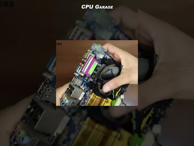 Intel Core Quad Q6600 + Intel GMA3100 #Retro #PC #Build #Computer