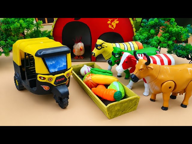 WADIDAU 🐂‼️🐂SAPI TOYS ANIMALS FINNY VIDEO FOR KIDS, PLAYING WITH TOYS #12  @CowsStory-g4p 