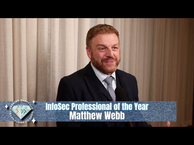 InfoSec Professional of the Year: Matthew Webb