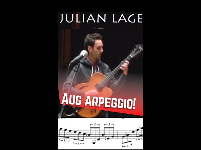 Impressive Augmented Arpeggio Lick by Julian Lage