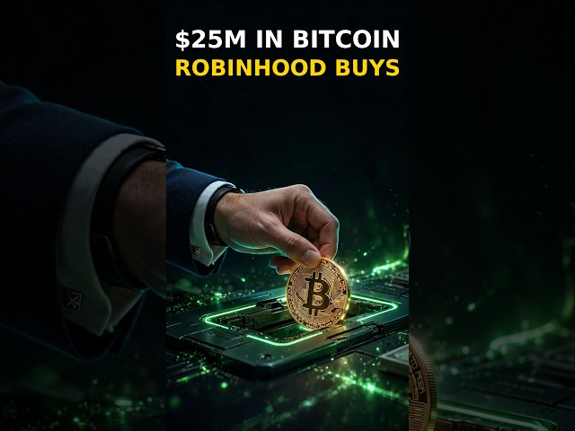 Robinhood Just Put $25 MILLION of Bitcoin on Its Balance Sheet