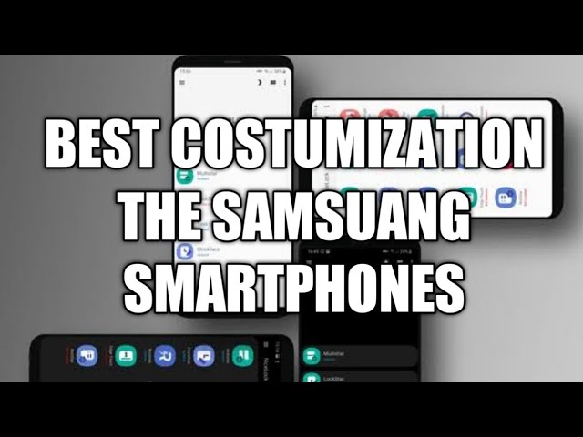 HOW TO COSTUMIZE THE SAMSUNG SMARTPHONES WITH NEW GOODLOCK OR NICELOCK APP