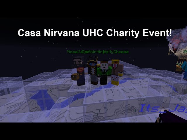 UHC Stream! (Stickypiston Community Team) - Casa Nirvana Charity Event!