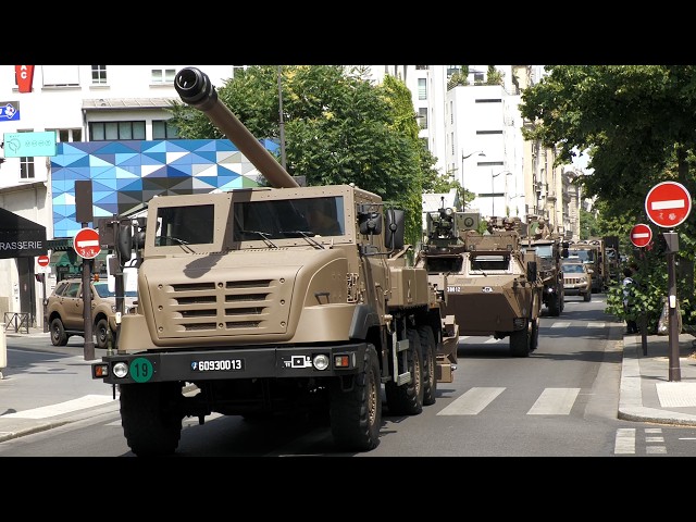 French Army Vehicles in Paris – Bastille Day Parade
