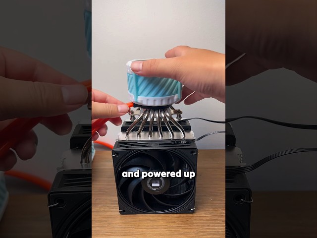 I Tried To Freeze Water With A CPU Cooler